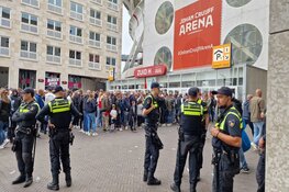 Wedstrijd Ajax - AZ zonder grote geweldsincidenten verlopen