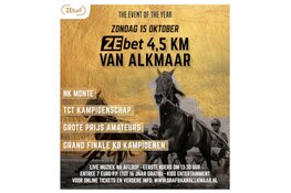 Zondag 15 oktober ‘Event of the Year’ op de Alkmaarse Drafbaan!
