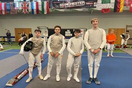 Schermers van HollandSchermen Alkmaar succesvol bij ECC Manchester