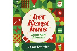 De Grote Kerk in Alkmaar omgetoverd tot magisch Kersthuis