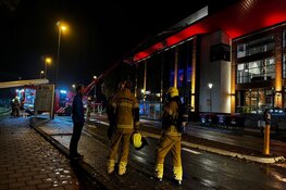 Brand bij bioscoop en casino in Alkmaar zorgt voor flinke rookontwikkeling