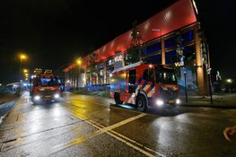 Brand bij bioscoop en casino in Alkmaar zorgt voor flinke rookontwikkeling