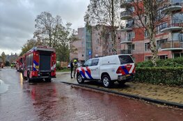 Brand in aanleunwoning Hoeverstaete in Alkmaar