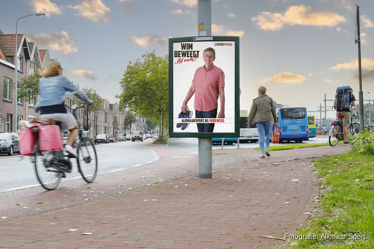 `Gewone Alkmaarders` staan model voor beweegcampagne in de stad