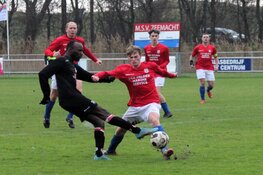 Duel tussen Zeemacht en Alkmaarsche Boys gestaakt na blessure scheidsrechter