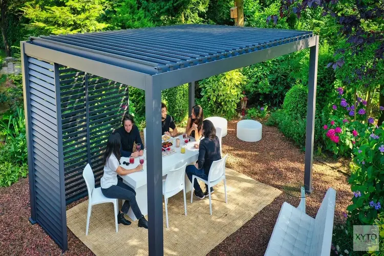 Eindeloos buiten genieten onder aluminium overkapping