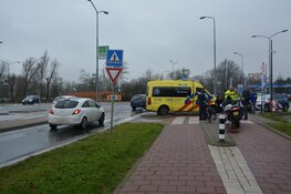 Fietser aangereden op rotonde in Alkmaar