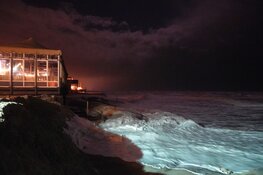 Mogelijk wateroverlast in Egmond Aan Zee door storm