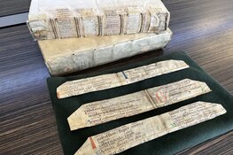 Duizend jaar oude fragmenten ontdekt in Regionaal Archief: Boek van een Engelse prinses?