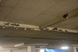 Schade in parkeergarage De Mare na brand van gisterenavond