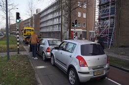 Veel schade bij ongeval op Koelmalaan