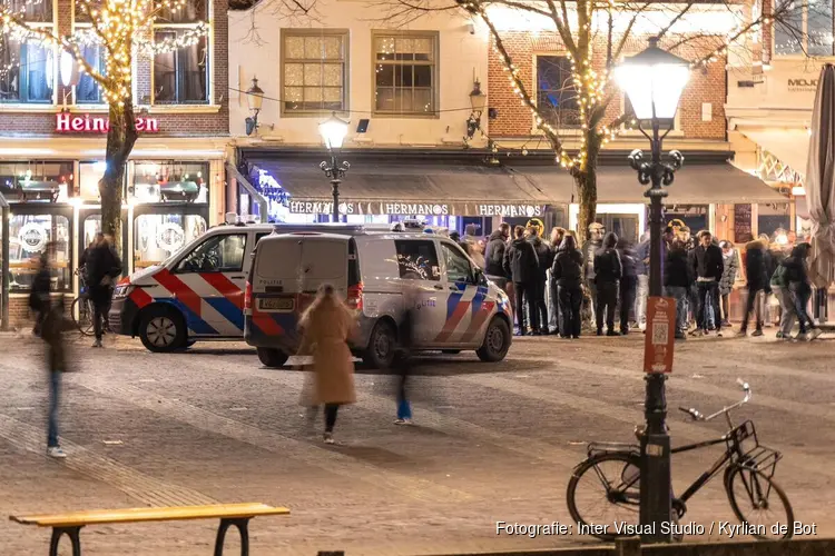 Gewonde bij steekincident op Waagplein