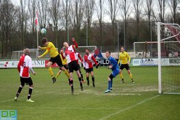 Geel Zwart '30 maakt het Alkmaarsche Boys lang lastig