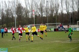 Geel Zwart '30 maakt het Alkmaarsche Boys lang lastig