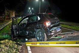 Twee auto's betrokken bij aanrijding op N9
