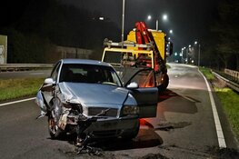 Twee auto's betrokken bij aanrijding op N9