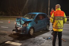 Persoon gewond bij kop-staartbotsing in Alkmaar
