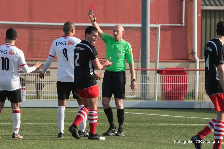 Topper in 5A tussen Alcmaria Victrix en Westzaan eindigt hectisch en zonder winnaar