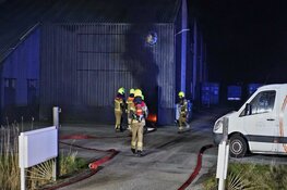 Brand bij Pesiehal Tenniscentrum in Alkmaar