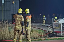 Brand bij Pesiehal Tenniscentrum in Alkmaar