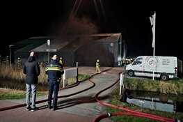 Brand bij Pesiehal Tenniscentrum in Alkmaar