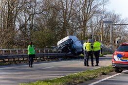 Ernstig ongeval op N9 bij Alkmaar, weg in beide richtingen afgesloten