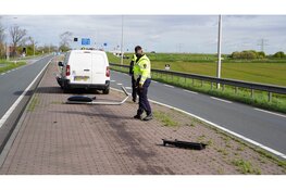 Eenzijdig ongeluk op N246 bij Starnmeer