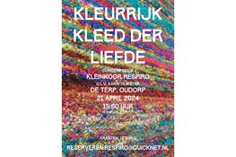 Concert door Kleinkoor Respiro op zondagmiddag 21 april 2024