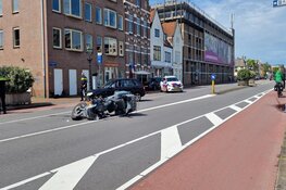 Motorrijder gewond bij aanrijding in Alkmaar