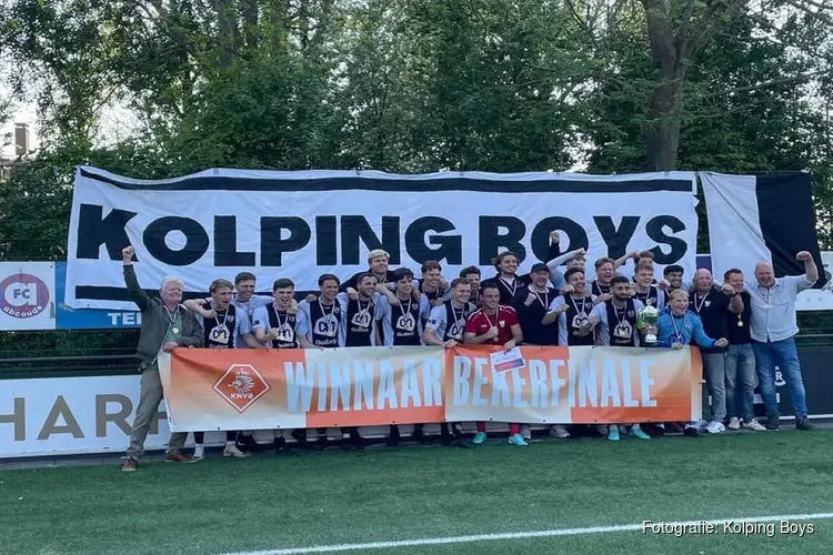 Kolping Boys schrijft geschiedenis in 85-jarig bestaan met bekerwinst