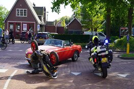 Scooterrijder aangereden in centrum Bergen