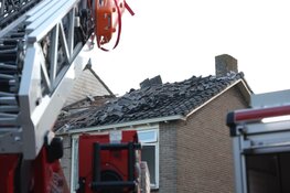 Enorme ravage na explosie in Castricum