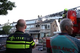 Enorme ravage na explosie in Castricum