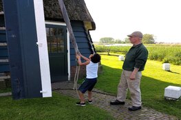 Kindervijzel in werking gesteld tijdens Nationale Molendagen