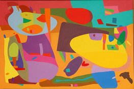 Expositie Kunstuitleen in consistorie Grote Kerk Alkmaar