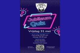 Kolping Boys Jubileumquiz op 31 mei