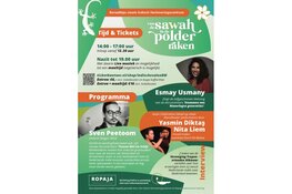 Indische salon meets Bersamaju - 'Van de sawah in de polder raken'