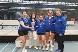 Damesteam HollandSchermen haalt NK Beker na jaren terug naar Alkmaar