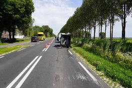 Gewonde en veel schade bij kopstaartbotsing op Noordervaart
