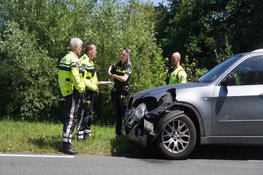 Scooter en fietser aangereden op Bergerweg