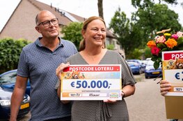 Inwoners Alkmaar winnen samen 350.000 euro bij de Postcode Loterij