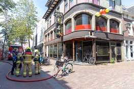 Brand in voormalig Chinees restaurant in Alkmaar