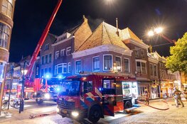 Brand aan Mient in binnenstad Alkmaar