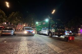 Brand aan Mient in binnenstad Alkmaar