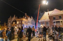 Brand aan Mient in binnenstad Alkmaar