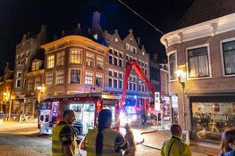 Brand aan Mient in binnenstad Alkmaar