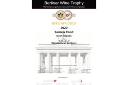 Goud voor Wijndomein De Koen