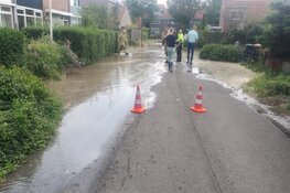Wateroverlast in Heiloo door gesprongen waterleiding