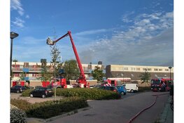 Woningbrand aan het Spui in Heerhugowaard