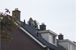 Brandmelding aan Hiemerwaard in Alkmaar na blikseminslag